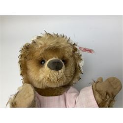 Steiff - limited edition Beatrix Potter's 'Mrs. Tiggy-Winkle' No.517/1500 EAN 661822; H22cm; boxed with tag; and 'Zotty 1960' with tags; H16cm; unboxed (2)
