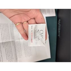 Limited edition CMC 1:18 scale diecast model car no.M065 Mercedes Benz W25 1934 in white, boxed