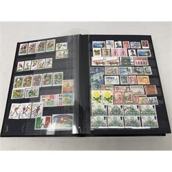Stamps including first day covers relating to Diana Princess of Wales, small number of coin covers, Mercury 'Silk' covers, other first day covers many with printed address and special postmarks, Australia, Barbados, British Honduras, Germany, Jamaica and other World stamps, housed in albums, folders and loose, in one box