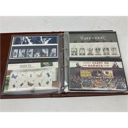 Queen Elizabeth II mint decimal stamps, mostly in presentation packs, face value of usable postage approximately 210 GBP