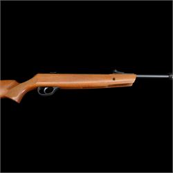 Hatsan Edgar Brothers Breaker 900X .177 air rifle with chequered semi-pistol grip and sound moderator, L113cm 