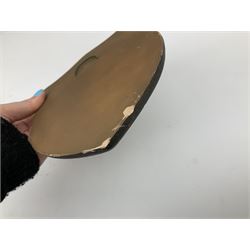 Terry Pratchett Discworld plaques, designed by Clarecraft, comprising 'the First Discworld Event Clarecraft August 95', the collectors guild joining shield, the fools guild DW99C, the seamstresses guild DW98C, the musicians guild DW00C together with 'Door of the mended drum' wall hanging DW17. 