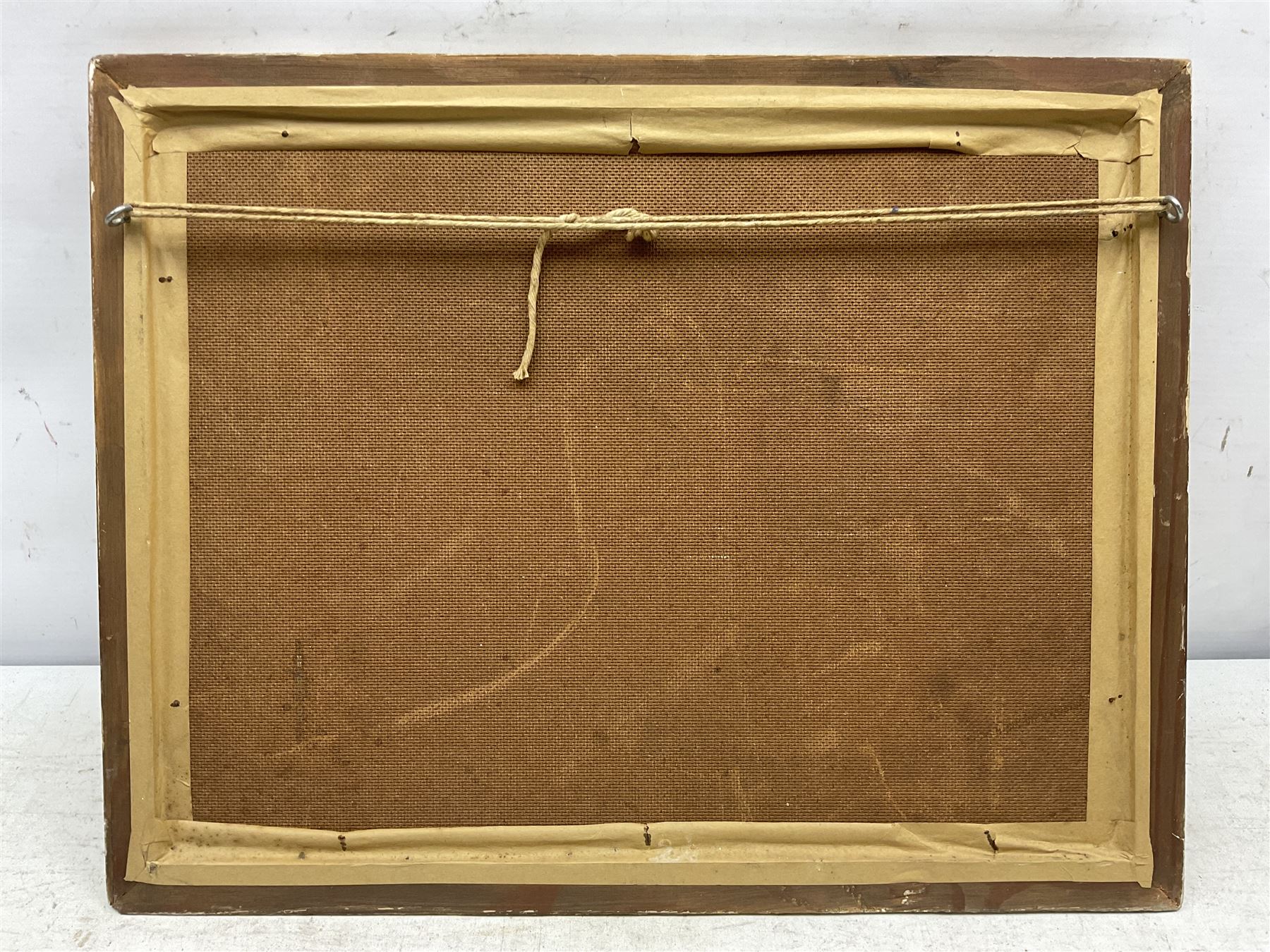 Owen Bowen (Staithes Group 1873-1967): Coastline near the Solway Firth, oil on board signed 26cm x 35cm