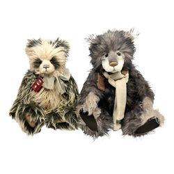 Two; large Charlie Bears, comprising limited edition Sylvester SJ5541, 338/400, and Elijah CB191968, both designed by Isabelle Lee, each with tags 

