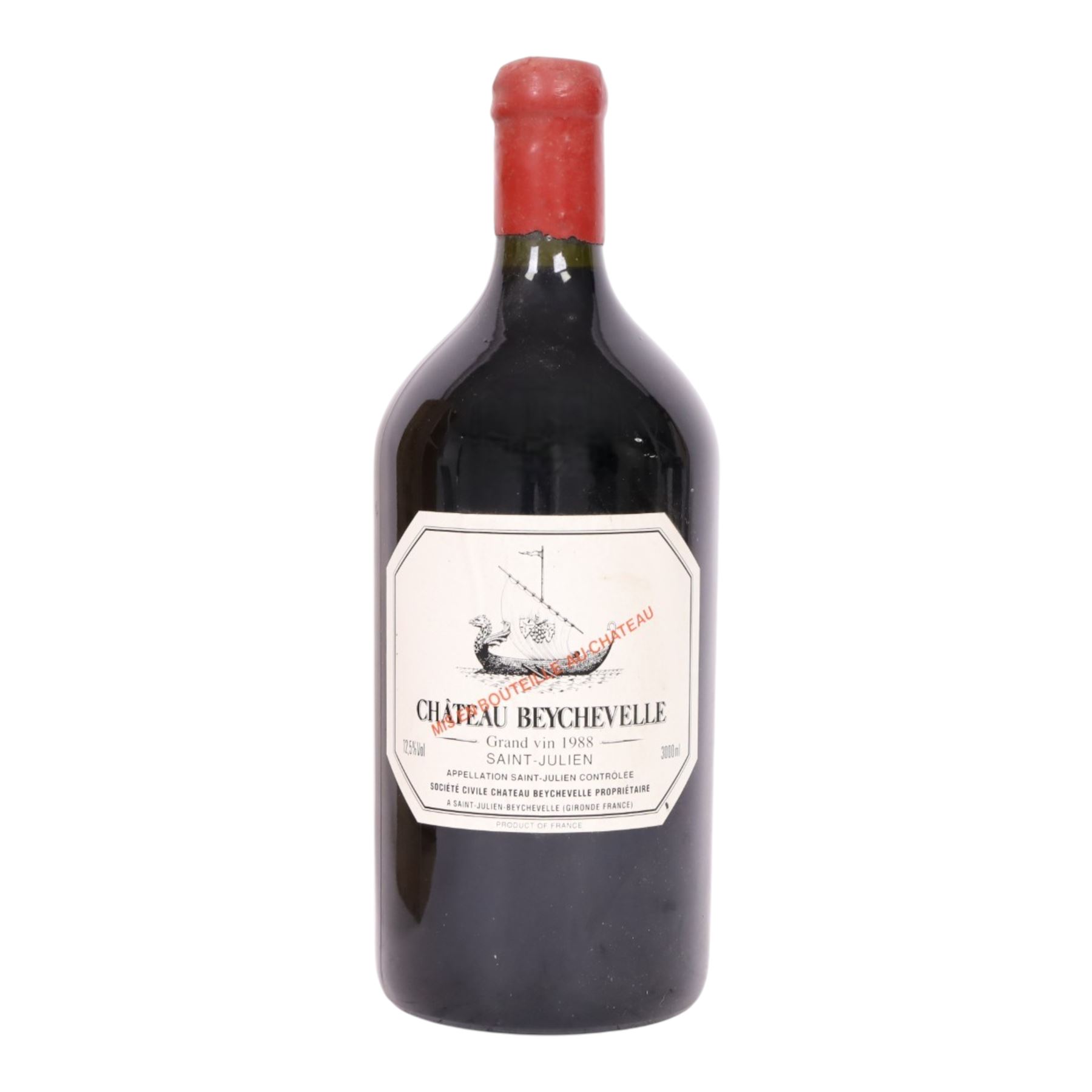 Chateau Betchevelle, 1988, Saint Julien, double magnum, 12.5% 3000ml 