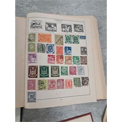 Great Britain and World stamps, 19th century and later, including Cape of Good Hope one penny red triangle, Germany, USA, etc, in one album and loose