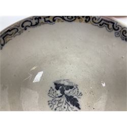 Collection of mostly Oriental ceramics, to include three 20th century Japanese Satsuma vases, two Japanese Imari plates, etc. 