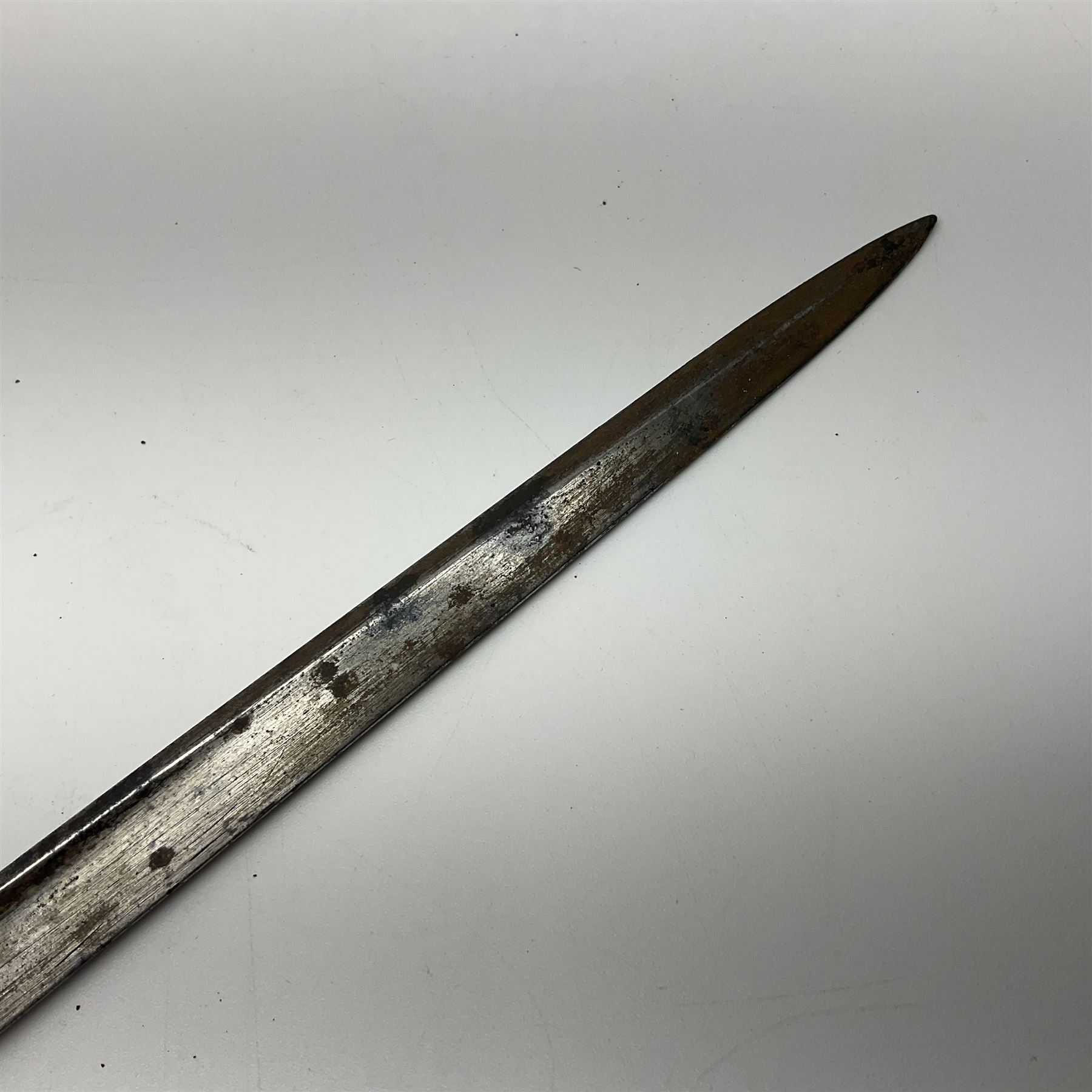 Two 19th century French model 1874 epee bayonets, each with 52cm steel blade, and armoury dates for 1880 and 1881 L64cm overall (2)