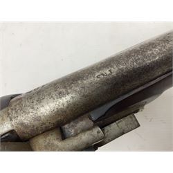 Early 19th century M.T. Wickham of Philadelphia flintlock musket, approximately .700 cal., the 104cm(41