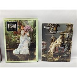 Collection of antiques reference books, mainly art, including The Pre-Raphaelites, Burne & Jones, Van Gough, The Art of Beatrix Potter, Faberge, Princely Treasures etc