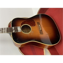 Levin LM 26 acoustic guitar, with carrying case. Provenance: This Guitar was on the INXS Dirty Honeymoon Tour 1994 