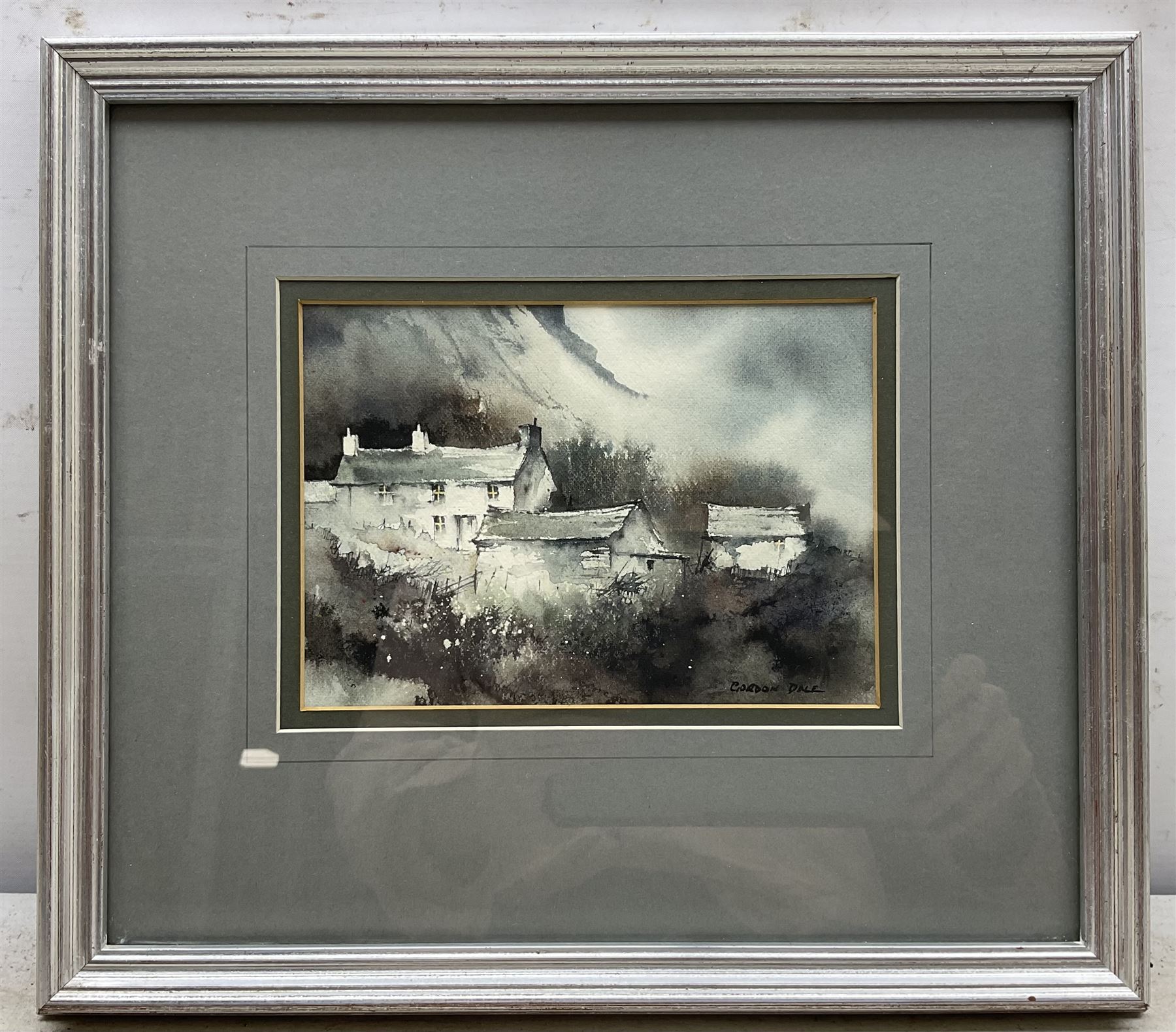 Gordon Dale (British 20th Century): Farmyard Scenes, four watercolours signed, variously titled verso max 33cm x 44cm 