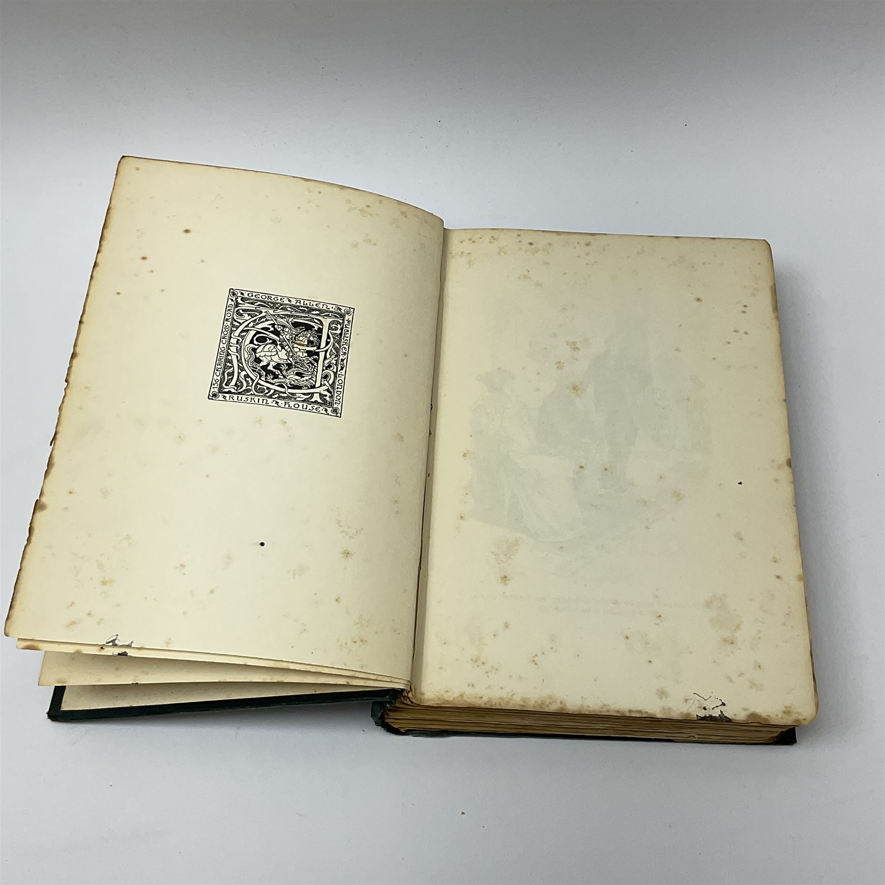Emma by Jane Austen, book printed by Ballantyne, Hanson & Co, with an introduction by Joseph Jacobs and illustrations by Chris Hammond, dated '1898'