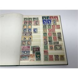Great British, Commonwealth and World stamps, including South Africa, Malta, Falkland Islands, Gambia, Hong Kong, Grenada, Nyasaland, Somaliland, Antigua etc, housed in six albums or stockbooks