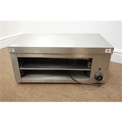  Food warming station AFB-3M (W104cm, H57cm, D50cm) and an ACE Salamander grill (W61cm, H28cm, D31cm) (This item is PAT tested - 5 day warranty from date of sale)  