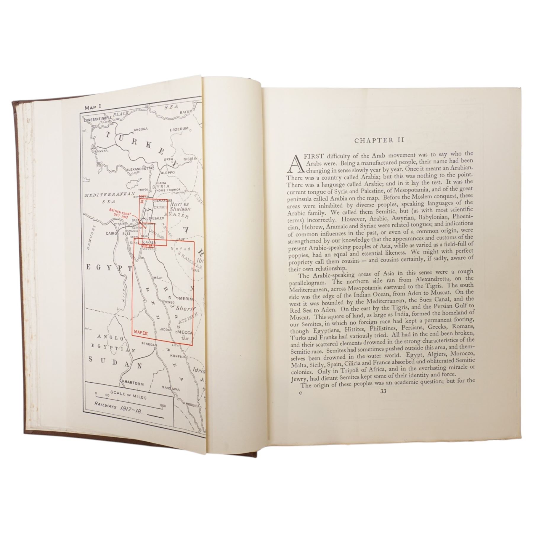 Lawrence, T E - Seven Pillars of Wisdom , first trade edition, Jonathan Cape 1935 original cloth and another copy, fifth impression 1935 (2)