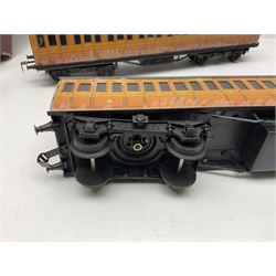 Ace Trains '0' gauge - EMU/MET four-car electric multiple unit with teak finish; boxed with instructions