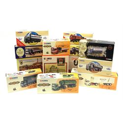 Corgi limited edition models - four Classics Whisky Collection 20801, 21001, 21303 & 26001; four Guinness vehicles 16301, 20902, 21101 & 97950; and five other brewery related D51/1 Greene King, 97317 Scottish & Newcastle, D52/1 Charrington, 97742 John Smiths and 97372 Mackeson; all mint and boxed, most with certificates (13)