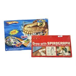 Hot Wheels ‘T-Rex’ 2005 no. 57439 set in original box and boxed Denys Fisher Spirograph