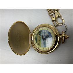 Victorian and later jewellery including silver thimble, rolled gold pendants, earrings and brooches and a collection of wristwatches including Sekonda, The Westminster Collection Historic Timepieces Spitfire pocket watch etc