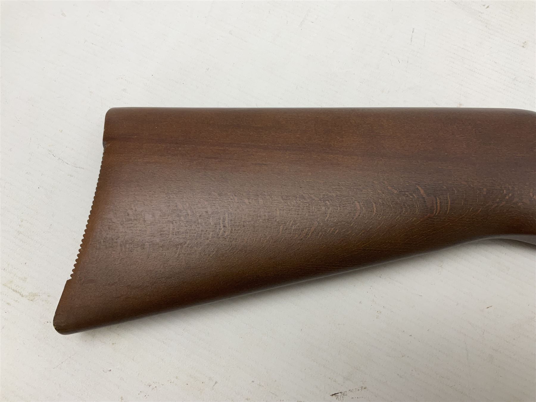 BSA Meteor .22 cal. air rifle with break-barrel action, serial no.TH80547, L106.5cm overall; in original box with accessories. NB: AGE RESTRICTIONS APPLY TO THE PURCHASE OF AIR WEAPONS.