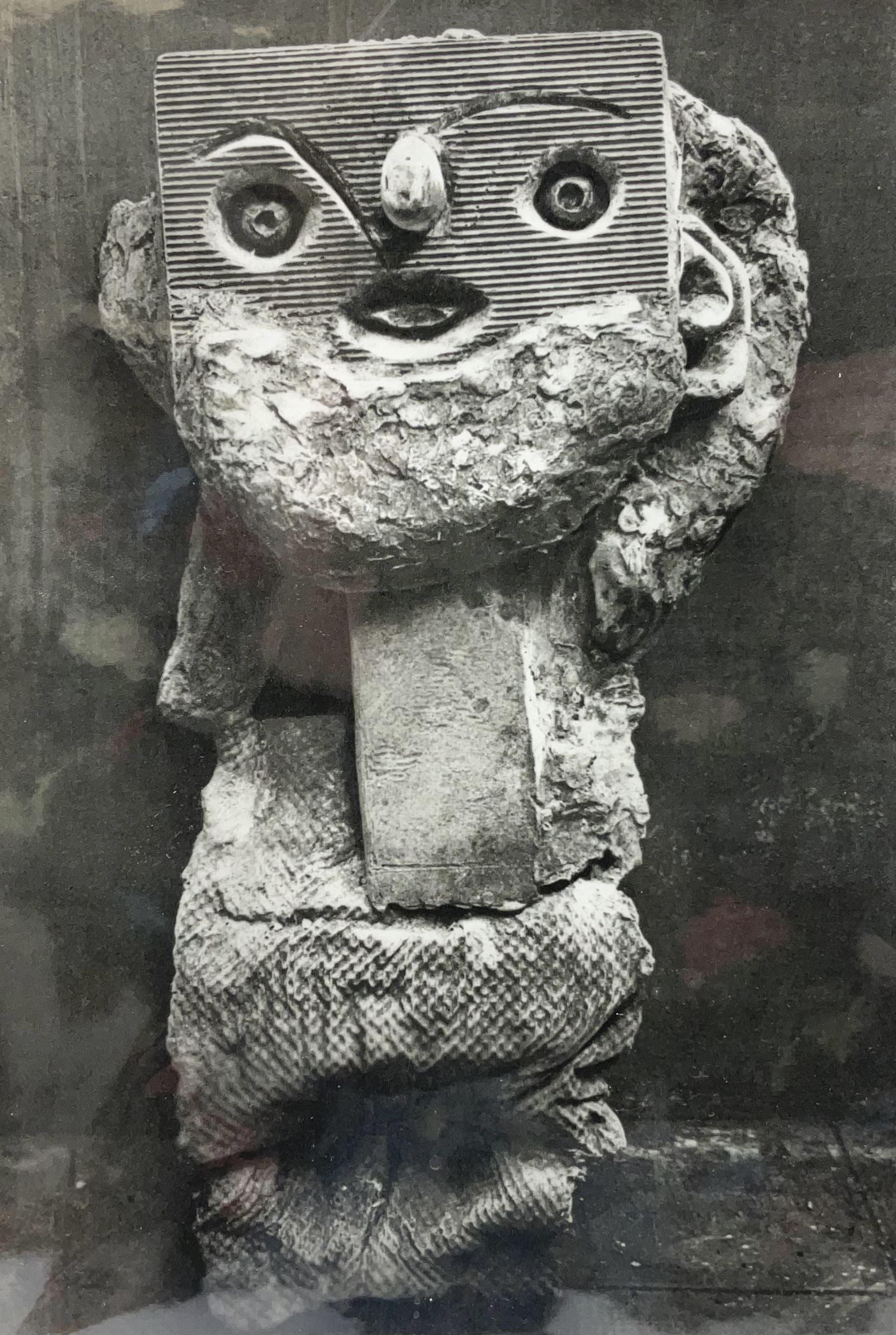 Brassaï (French 1899-1994) after Pablo Ruiz Picasso (1881-1973): 'The Sculptures of Picasso Concrete 1943', photogravure dated 1949, 28cm x 19cm