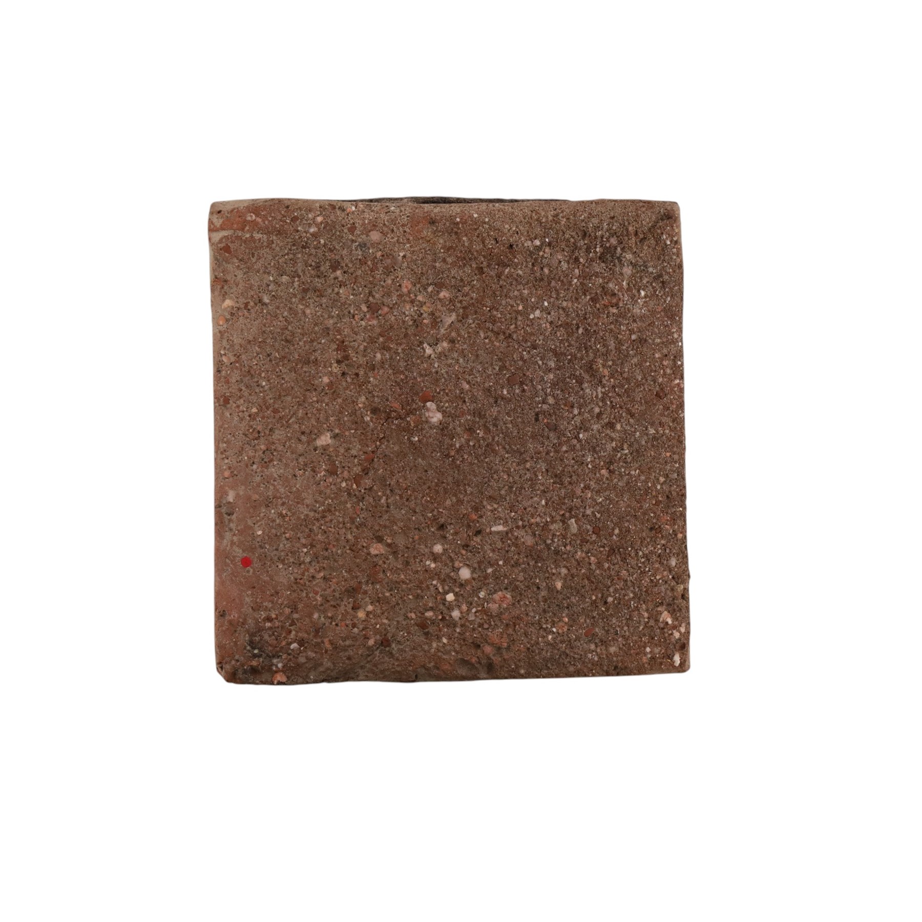 Three medieval tiles, decorated in relief, H10cm