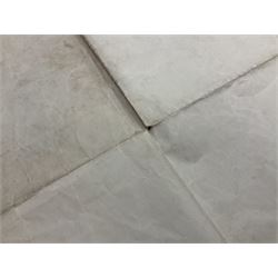 WWII German navigation map, Luft-Navigationskarte in Merkatorprojektion, of England, France, Netherlands, Denmark, H110cm, W74cm 