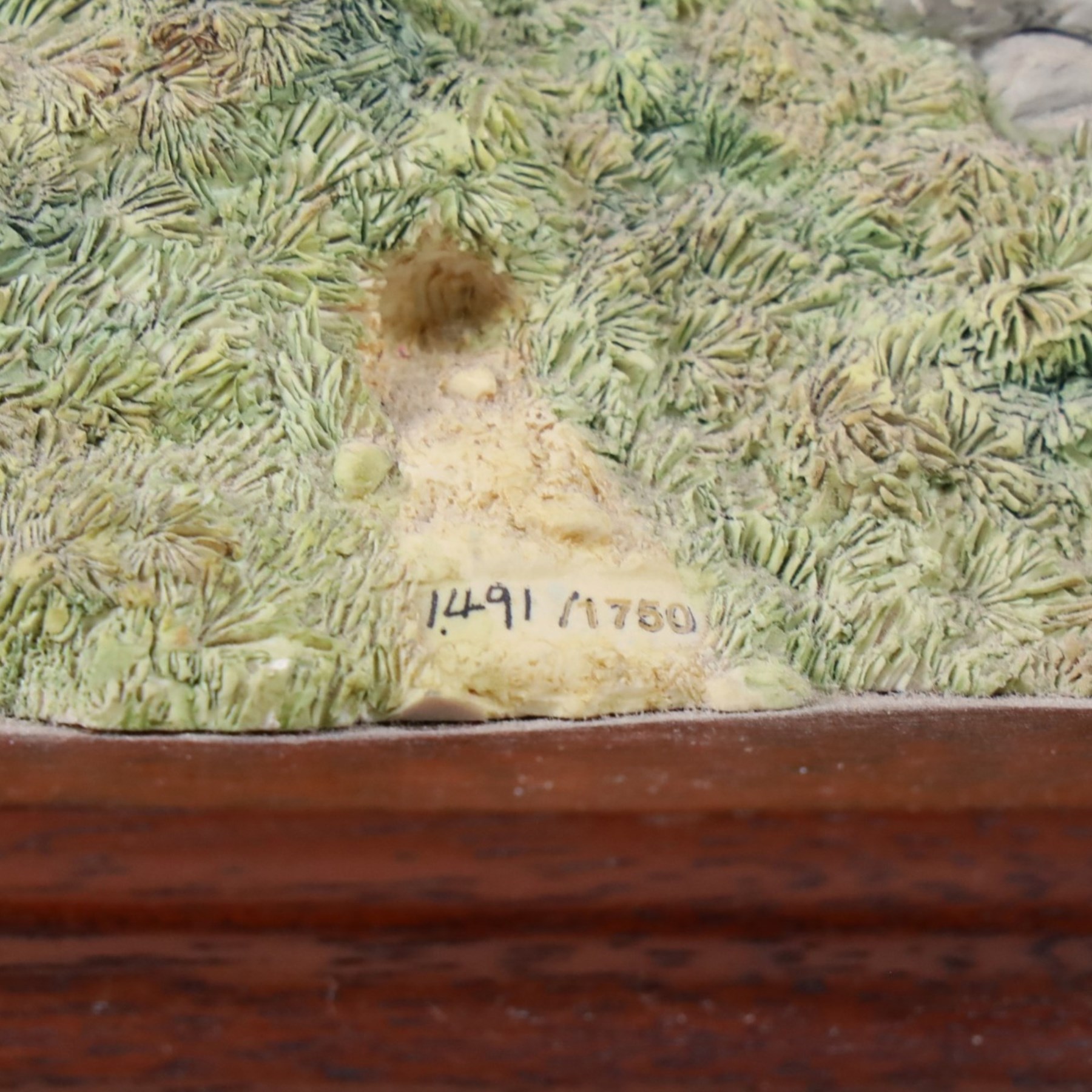 Border Fine Arts The Crossing, figure group model number B0013, on wooden plinth with certificate, H18cm
