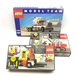 Lego - Model Team set No.5580 and two Technic sets Nos. 8843 and 8851, all boxed