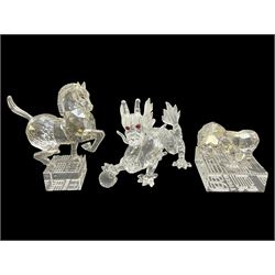 Two Swarovski Crystal Signs of the Zodia