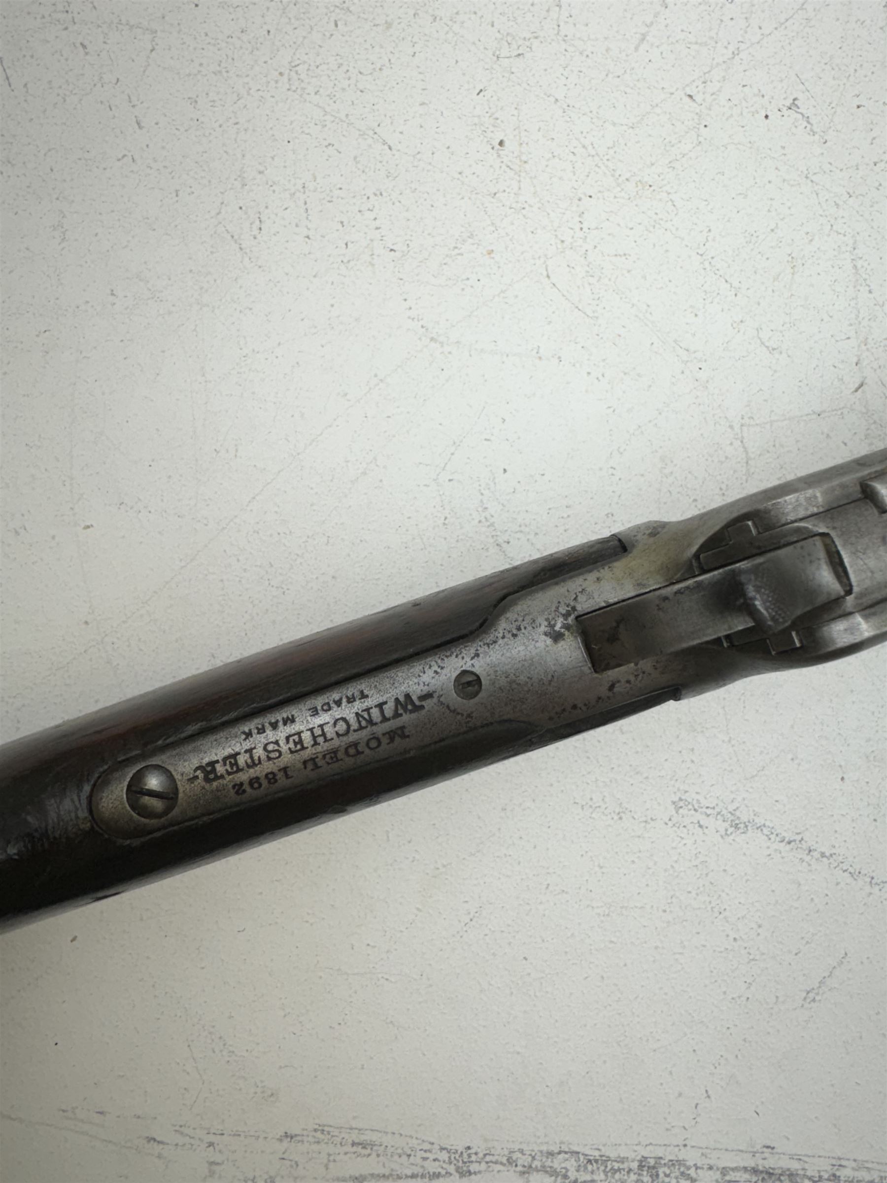SECTION 1 FIREARMS CERTIFICATE REQUIRED - Winchester Model 1892 32/20 saddle carbine, with 61cm (24