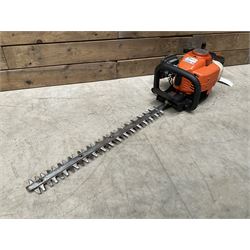 Husqvarna 141 petrol chainsaw and a Husqvarna 226HD75S petrol hedge cutter