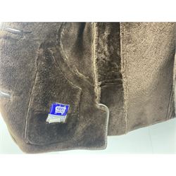 Two sheepskin jackets, one ladies jacket size 12, by Nurseys, and a gentleman's jacket by Baily's   