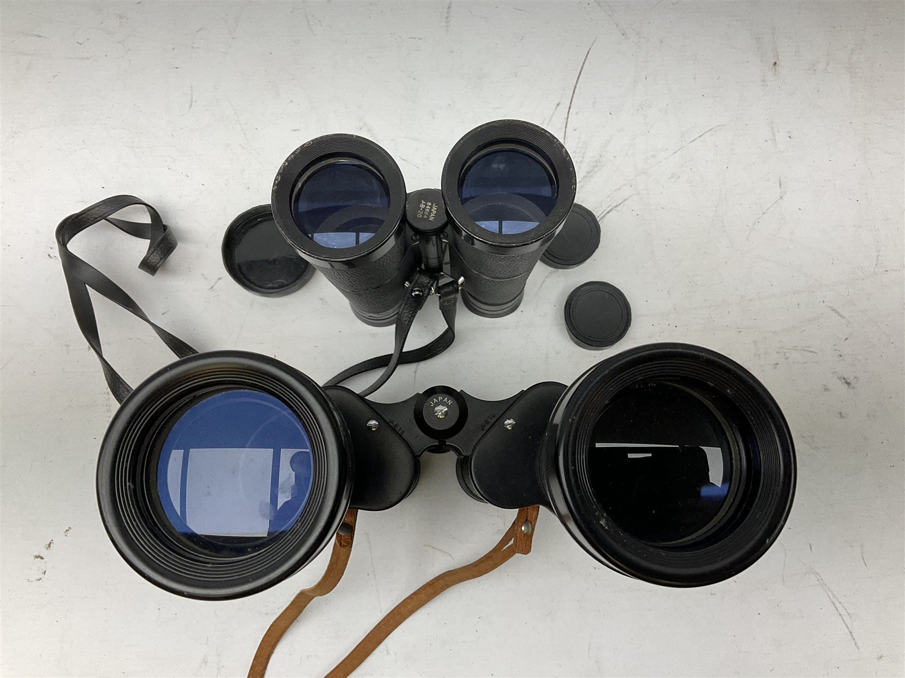 Nine cased pairs of binoculars, to include Embassy 8x40, Tasco 7x35, Zenith 10x50 Field. Opticron 10x50, Swift 8x40 Grand Prix Mk I, etc