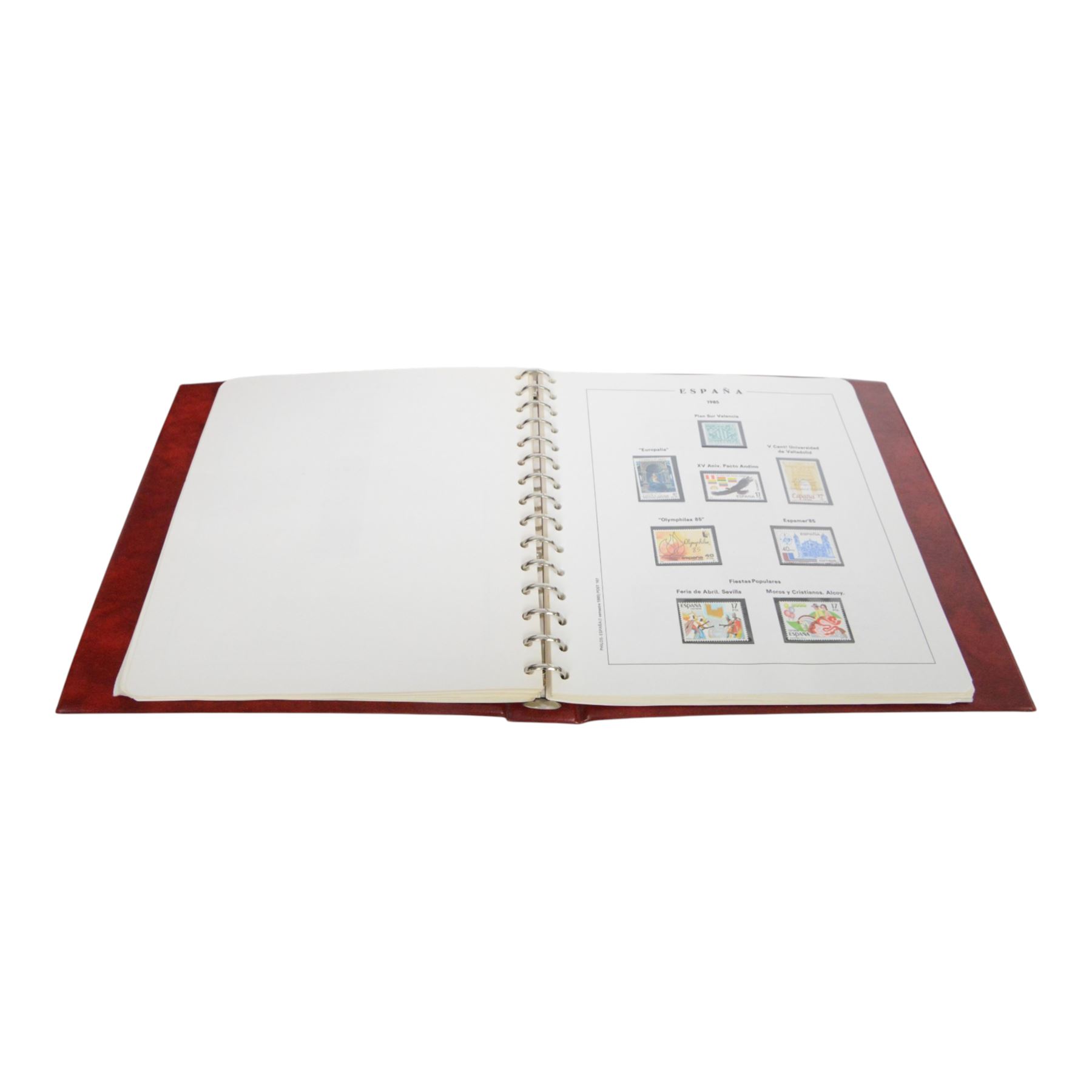 Spanish stamp collection 1950-1990, including mint and used, housed in six albums, and some further loose album sheets