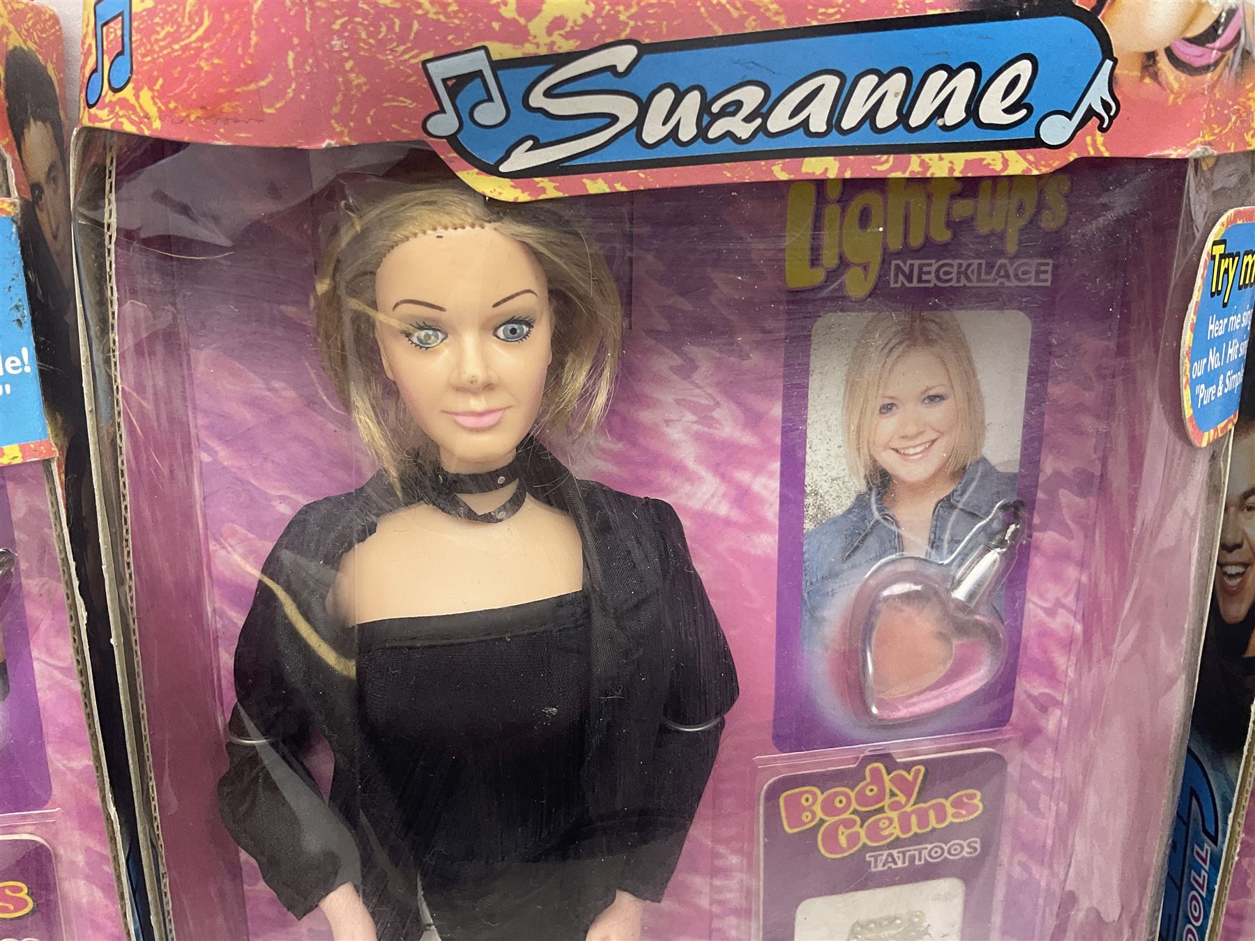 Set of five Character Options Hear'say Singing Dolls; all boxed (5)