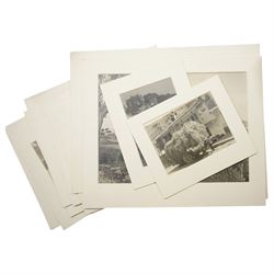 Charles Thomas (1883-1981) - Photographic archive of a walk on the Pilgrims Route from St Jean Pied de Port in France to Santiago de Compostela in Spain undertaken over three years, 1913, 1919 and 1920 with photographs, diaries, letters  Eastman and Kodak negative albums with a large number of negatives in various subjects, very large quantity of glass stereoscopic and other slides, a sketch map of the route etc.
The walks were undertaken with his brother Henry, later Sir Henry, Principal Librarian of the British Museum. Charles was an artist and teacher with an interest in photography. In the late 1920s he photographed in stereoscopic format and in colour all the British wild flora.  The result, some 500 slides,  is in the Royal Botanic Gardens at Kew