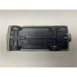 Three Lansdowne Models 1:43 scale models - 1956 Willerby Vogue Caravan; 1960 Bedford Dormobile Romany De-Luxe in green and white; and 1972 Vauxhall VX4/90 (Sapphire Starmist-met); all boxed (3)