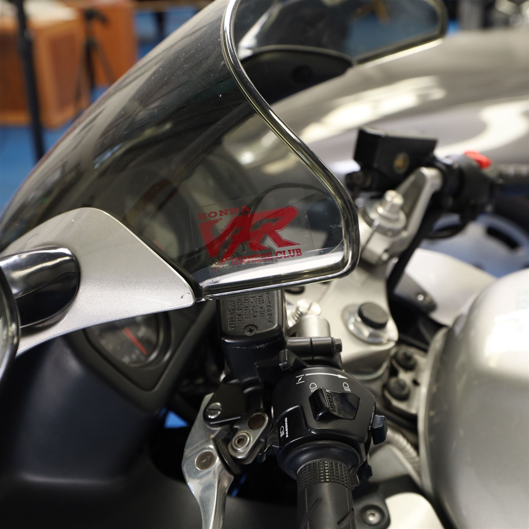 1998 Honda VFR800 FI Sports Touring Motorcycle

• Registration: R145 SUT
• Date of first registration: 1998
• Engine: 781cc V4 petrol
• Fuel system: Honda PGM-FI fuel injection
• Transmission: Manual
• Odometer reading: 11,700 miles
• Colour: Silver with black trim
• V5C: Present
• Keys: Two
• Security: Datatag immobiliser

A well-presented 1998 Honda VFR800 FI sports touring motorcycle, finished in silver with contrasting black trim and displaying a notably low odometer reading of 11,700 miles.

The VFR800 combines Honda’s renowned V4 engine with PGM-FI fuel injection and a combined braking system, creating a capable and refined motorcycle suited to both sporting and long-distance use.

Features include:

• Full factory fairing
• Tinted windscreen
• Honda PGM-FI fuel injection
• Combined braking system
• Twin front brake discs
• Factory exhaust system
• Alloy wheels
• Rear passenger grab handles
• Datatag immobiliser
• Digital instrument display

The motorcycle appears complete and largely original and has been stored indoors. It is presented in good overall condition, with light cosmetic marks consistent with its age and use.

This vehicle forms part of the Estate of the Late John Sils and is offered for sale by the Executors, confirming a genuine reason for sale.
