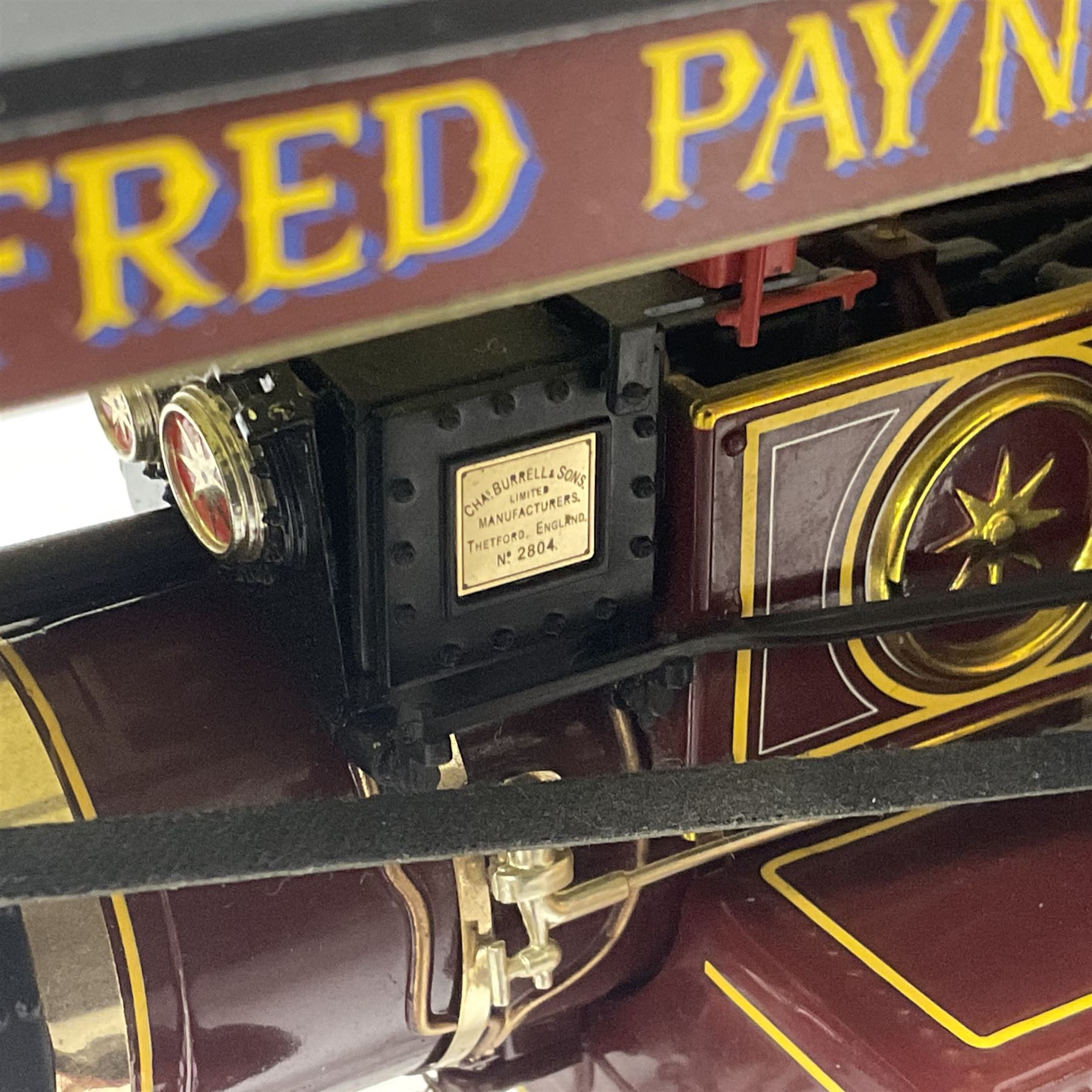 Midsummer Models 1:24 scale model Burrell Showman’s Engine No.2804 ‘The White Rose of York’ limited edition 856/999, with certificate of authenticity and original boxes 