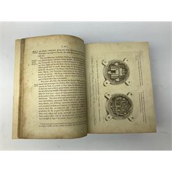 Tickell Rev. John: The History of the Town and County of Kingston upon Hull. 1798 Hull. Linen backed frontispiece and other engraved plates. Rebound in quarter calf with blue boards, marbled edges and new end papers; together with T. Tindall Wildridge: The Hull Letters. Ndc1886 (2)
