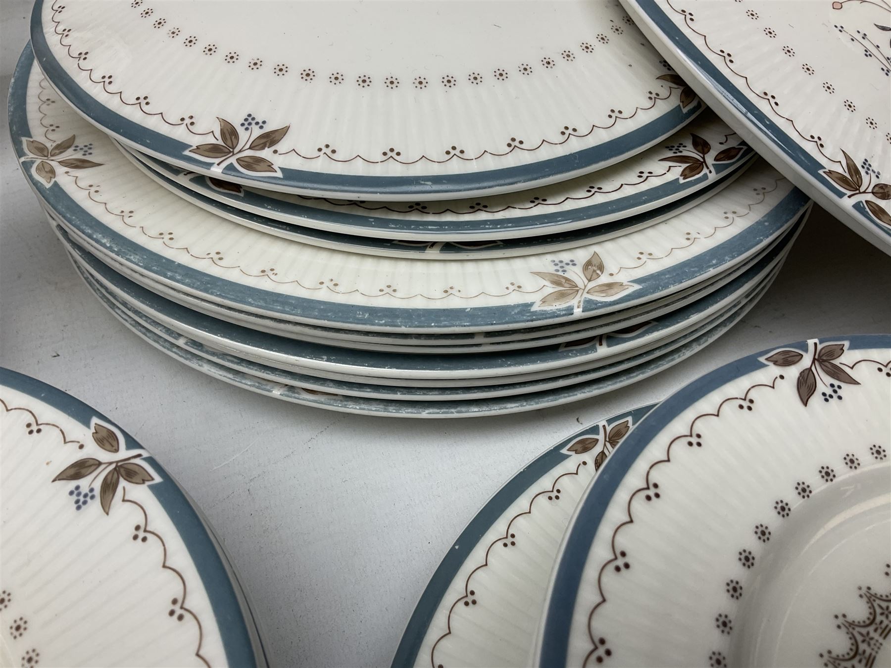 Portmeirion plates in Goddess of the the fruit pattern, together with