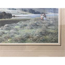 Harold Sutton Palmer (British 1854-1933): 'Kilchurn Castle Loch Awe', watercolour signed, titled on label verso, 25cm x 35cm
Provenance: Exh. The Fine Art Society 1947, label verso