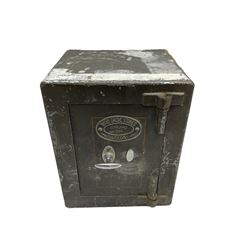 Withy Grove Stores Leeds - late Victorian cast iron safe 