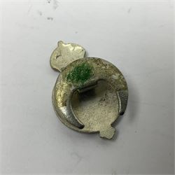 WW1 British War Medal awarded to 28885 Pte. A. Hey R. War. R.; WWI Victory Medal awarded to 7633 Pte. E. Edwards L'Pool R.; two WWII medals; Royal Navy Temperance Society Medal; Services Rendered badge No.B55177; and Home Guard lapel badge