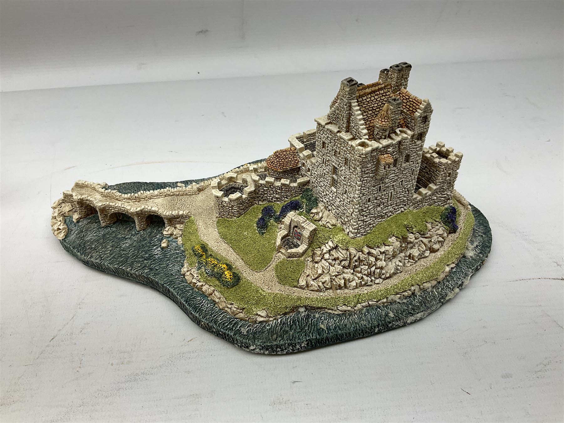 Lilliput Lane 'Harvest House' special edition figure group, limited edition of 4950, boxed with certificate, together with 'Eilean Donan Castle' model, boxed with deed