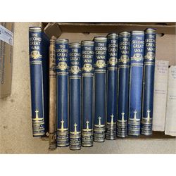 The Great War  by H W Wlison. 13 volumes. 1914-19;The Second Great War by Hammerton. 9 volumes; and The Second World War by Winston Churchill. 6 volumes.
