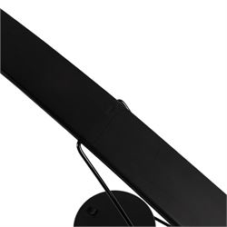 Mario Barbaglia and Marco Colombo for Italiana Luce, Italy - 'Dove' adjustable desk lamp in black finish