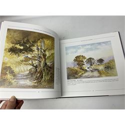 Eight books by David Bellamy on watercolour painting; and two bound volumes of Pennine Magazine 1981-84 (10)